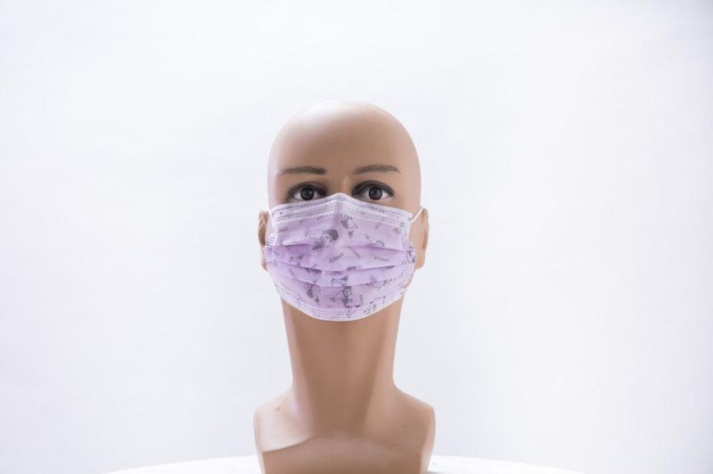 Custom Print Logo Face Mask Nonwoven Face Mask
