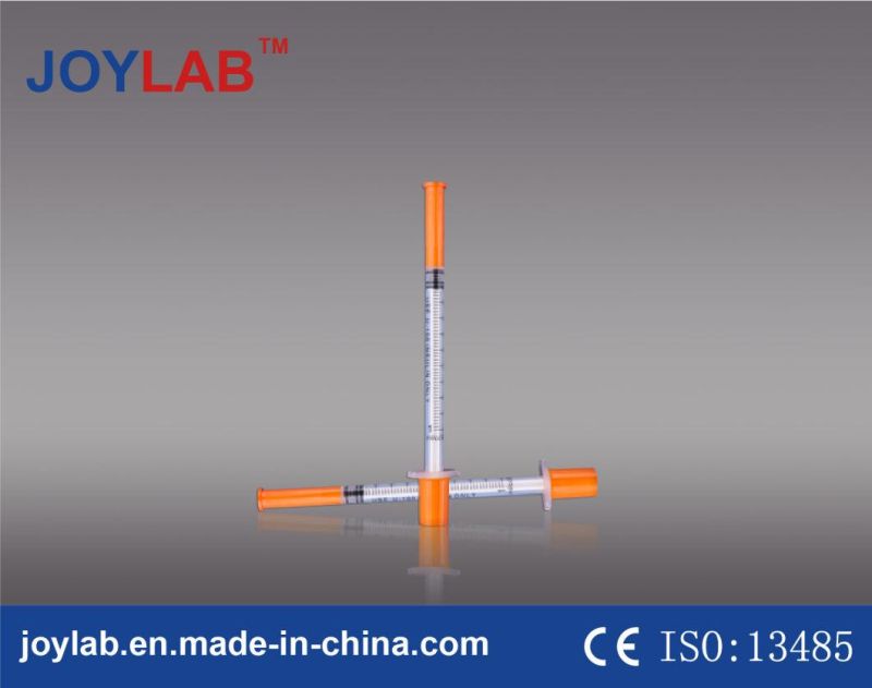 Disposable Medical Insulin Syringe (1ml or 0.5ml)