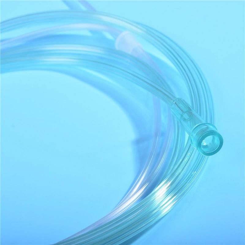 Medical Disposable Nasal Oxygen Tube with Double Nasal Congestion Oxygen Tube 2 Meters English Packaging and Complete Specifications