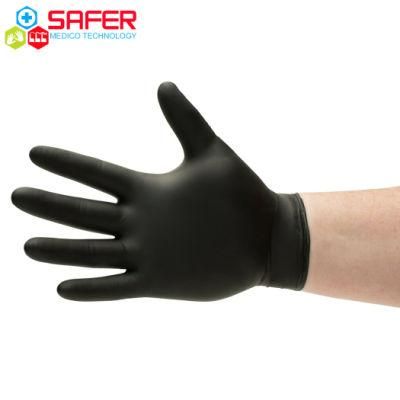 Nitriles Gloves Medical Disposable Powder Free Black Malaysia