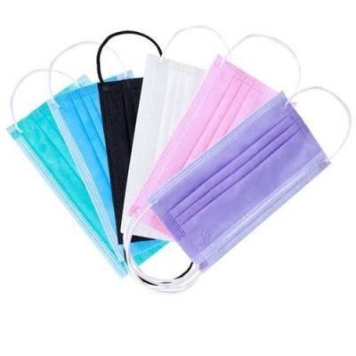 Disposable 3 Ply Face Covering Ear Loop