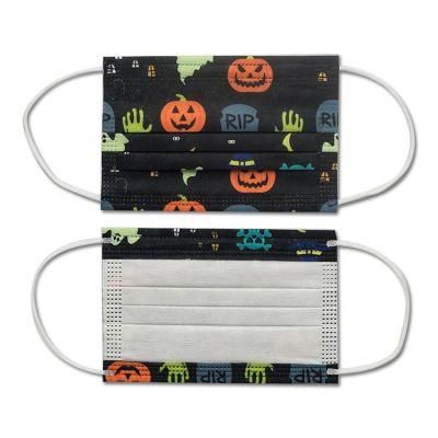 Fashion Dustproof Kids Non-Woven 3 Ply Face Mask with Full Protective Disposable Color