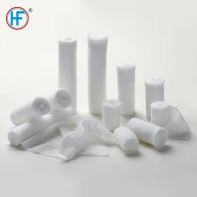Mdr CE Approved 100% Polyester Instant Absorption PBT Conforming Bandage with Soft Padding