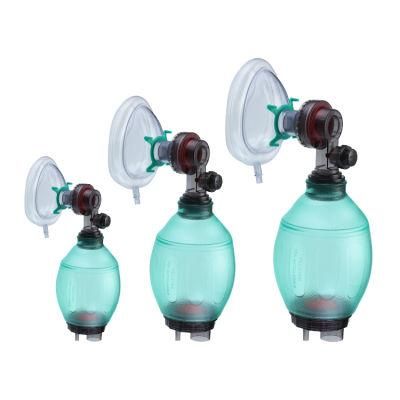 Medical Manufacture Adult/Pediatric/Children Ambu Bag Peep Valve PVC Manual Resuscitator