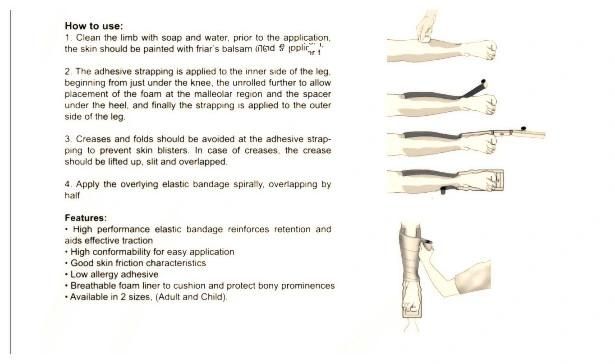 Mdr CE Approved No Sterilization Fracture Skin Traction Kit Personalized Specifications Skin Traction Kit for Adult and Child