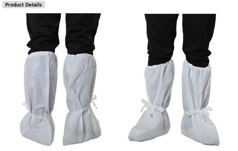 Plastic Disposable Shoes Cover Waterproof PE/CPE Shoes Protection for Dust Free Workshop