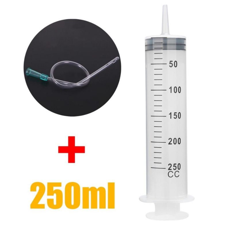 250ml, 300ml, 350ml, High-Capacity Syringe Disposable Nutrient Sterile Hydroponics Feeding Syringe