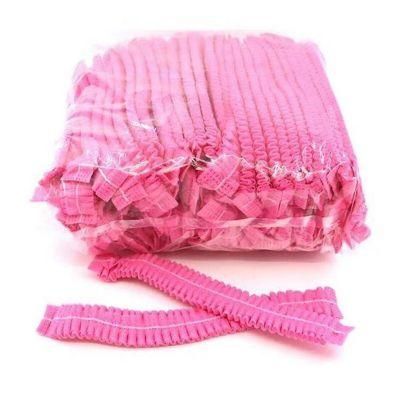 Consumable Disposable Head Protection Wear Non Woven PP Clip Mob Cap