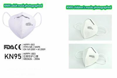 Kn95 Disposable Medical Face Mask Ffp2 /Ce , Adult Disposable 4ply Face Mask/Ffp3 Respirator with Tie on and Valve for Medical Use