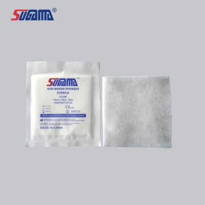 Absorbent 8ply 12ply Non Woven 100% Cotton Fold Swab