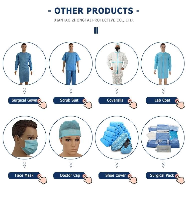 Disposable Non Woven Mob Cap / Clip Cap / Hairnet
