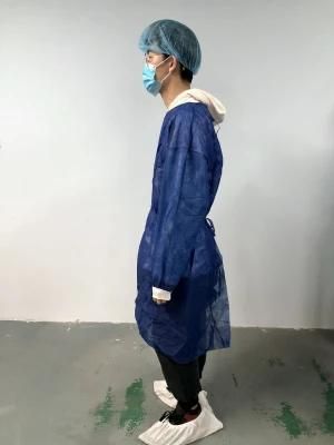 Disposable Safety Coverall Medical Surgical PP Isolation Gown