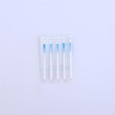 Professional Medical Health Disposable Sterile Silver Plated Acupuncture Needles for Medical