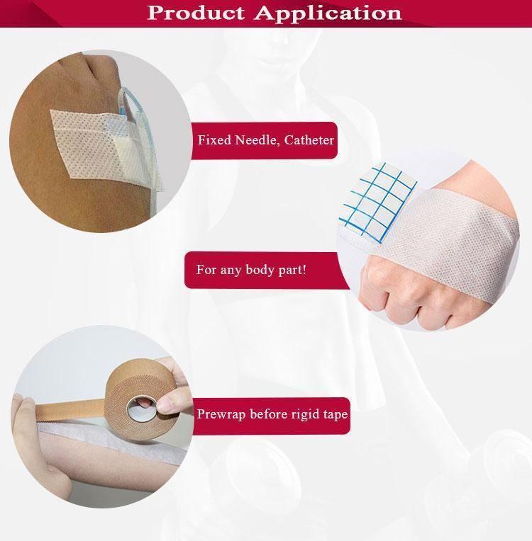 HD5 Adhesive Non Woven Wound Dressing Roll Wound Fixed Roll with CE/ISO13485 Certificates