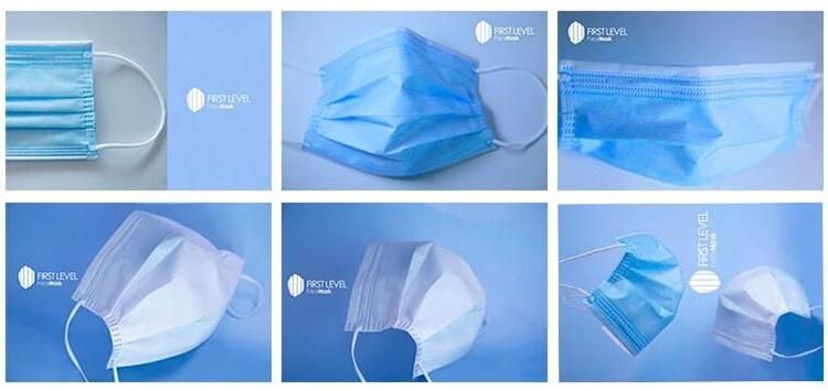 3ply Non Woven Disposable Protective Mouth Face Mask in Stock