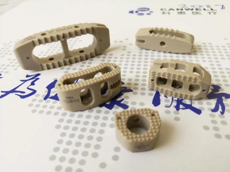 Canwell Tlif Spinal Peek Cage, Lumbar Interbody Fusion Cage