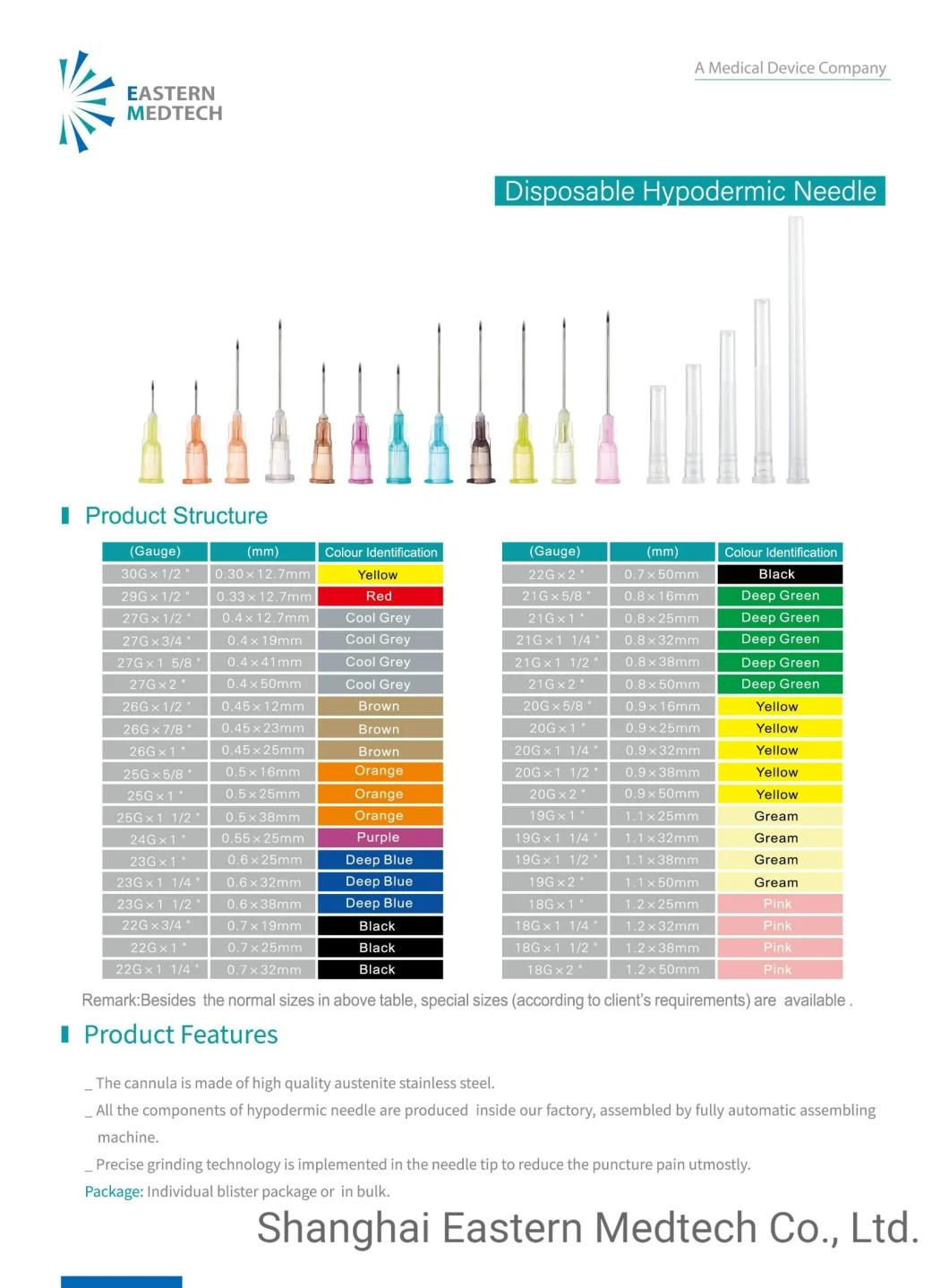 2021 Multiply Use Standard Disposable High Quality Injection Needle