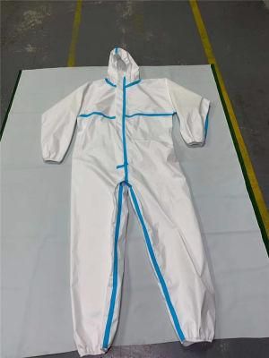Ce Approved Disposable Protective Safety Coverall/ Protection Suit with Disposable Protective Clothing Chemical Protective Suit Safety Clothing