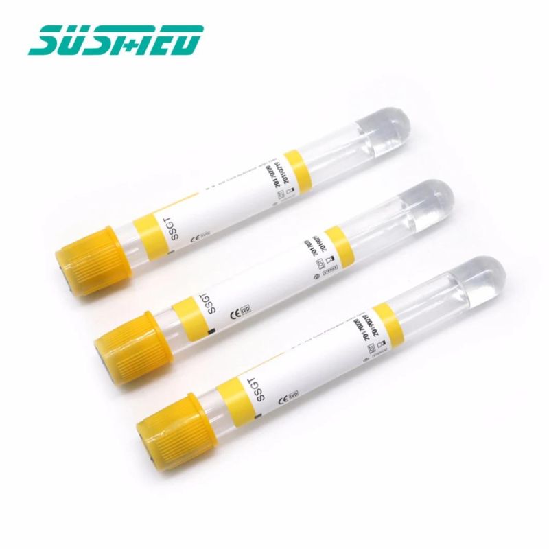 Clot Activator Vacuum Blood Collection Tube Red Top