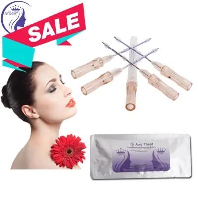 4D Pdo with R Type Cannula for Nose up Structure Eyebrow Lifting 29g 50mm Cog Thread