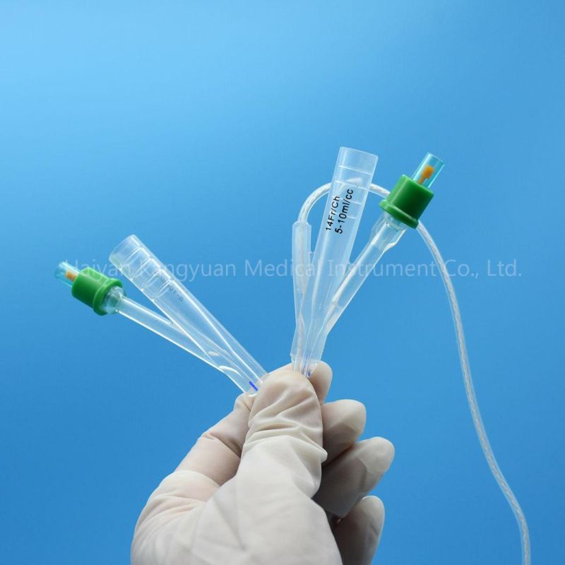 Silicone Foley Catheter with Temperature Probe (sensor)