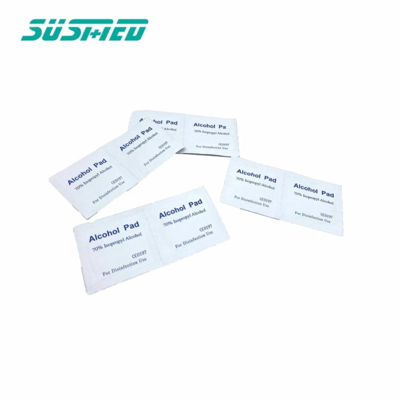 Medical Disposable 70% Isopropyl Nonwoven Alcohol Swabs Alcohol Pads