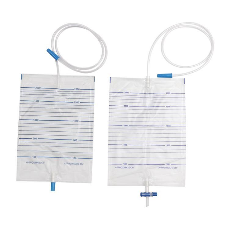 Wego Brand Good Quality Disposable Urine Drainage Bag Urine Bag Urine Collector Bags