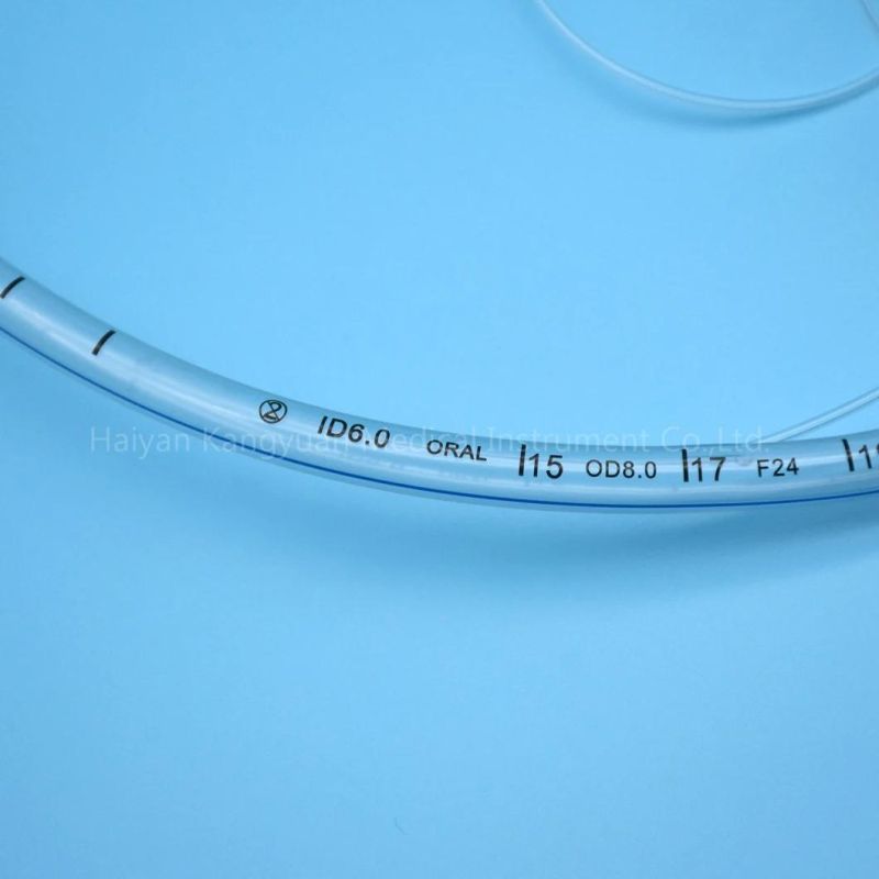 Disposable Endotracheal Tube Preformed Oral Use Medical Surgical PVC