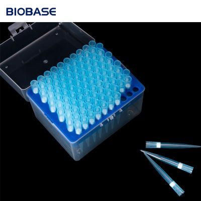 Biobase Plastic PCR Strips Sterile Filtered Pipette Tips