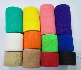 Latex &amp; Latex Free Non Woven Cohesive Elastic Bandage Self Adhesive Bandage