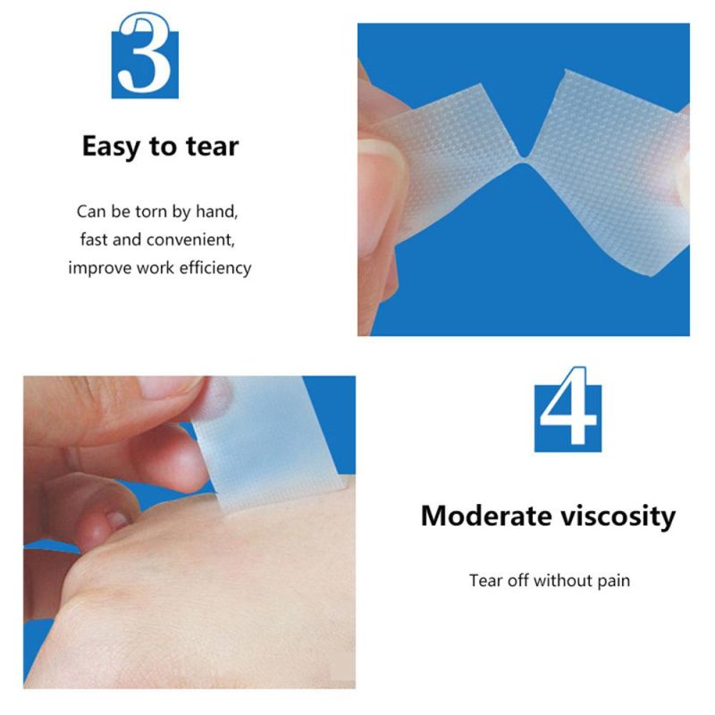 Plastic Tape Clear Waterproof Anti-Allergy Double Side Tape