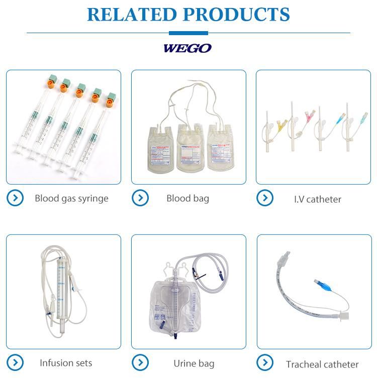 Wego Medical Fectory Disposable Sterile Oral Feeding Syringe Enteral Syrine Enfit Syringe 20ml 30ml 60ml