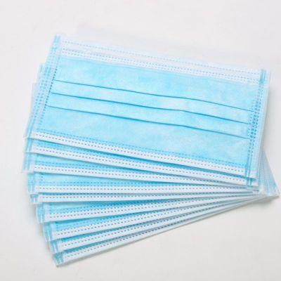 High Quality Filter Cloth 3-Layer Disposable Eco-Friendly Nonwoven Protective Face Mask for Adults