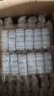 90GSM Medical Supply Skin Color High Elastic Bandage 10cm X 4.5m