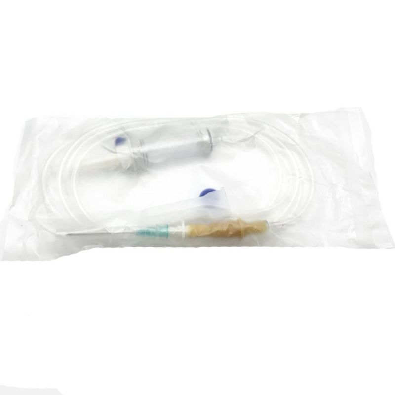 Disposable Medical Infusion Set IV Set with/Without Needle Luer Lock Luer Slip Sterile CE Is