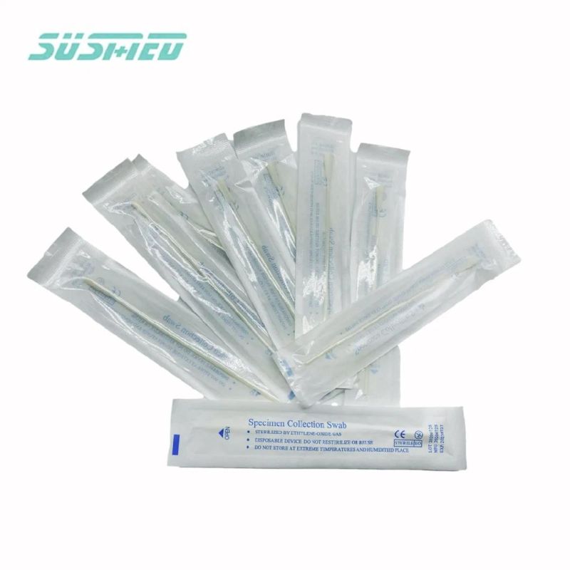 Sterile Specimen Collection Nasophoryngeal Nasopharyng Eal Flocked Gynecology Cervical Swab