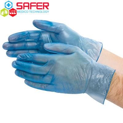 Blue Vinyl Gloves with Competitive Price Against High Quality