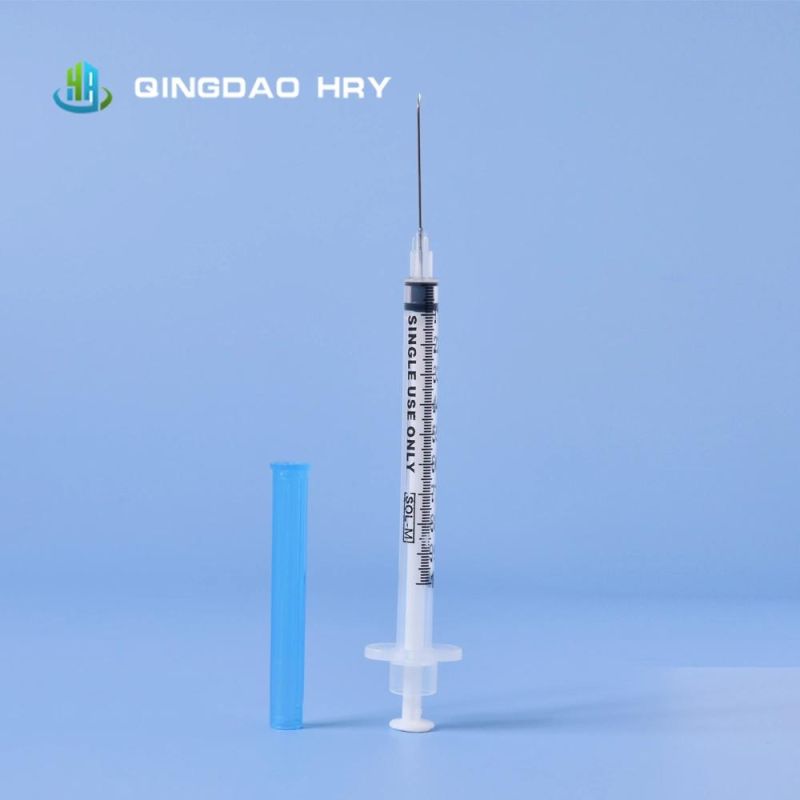 Disposable Low Dead Space Vaccine Syringe/Safety Syringe with Needle or Safety Needle with CE FDA 510K