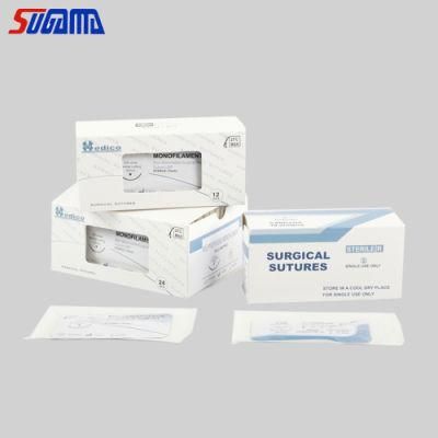 Surgical Sterile Polyester Braided Suture with Needle