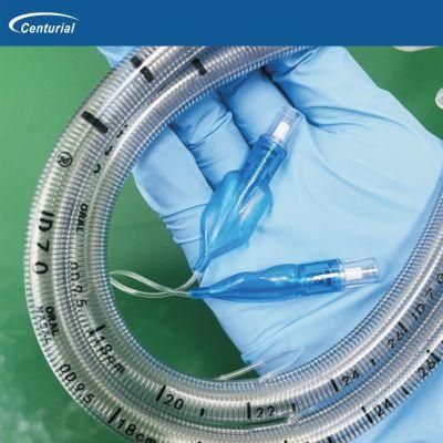 Medical Reinforced Endotracheal Tube 2.0mm-10.0mm Size Optional