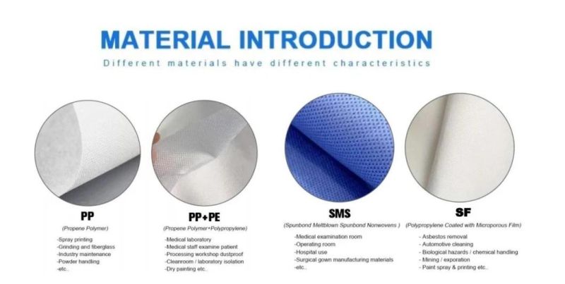 Disposable Medical Shoe Cover, White PP+PE Non-Woven Fabric