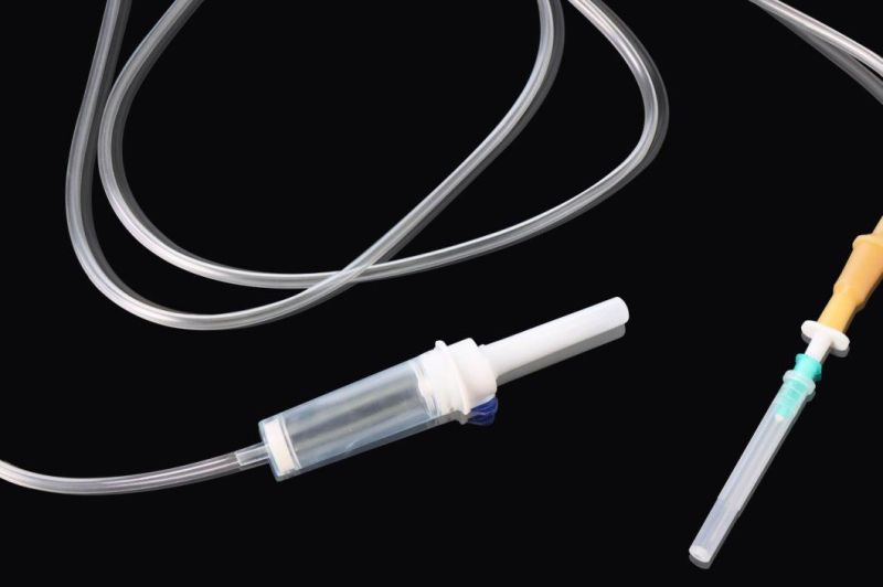 Wego Brand Medical Soft PVC Disposable Infusion Set with Needle