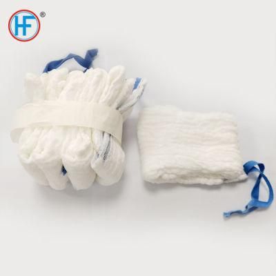 Mdr CE Approved Durable Disposable Sterile Pure Cotton Gauze with X-ray Sponge