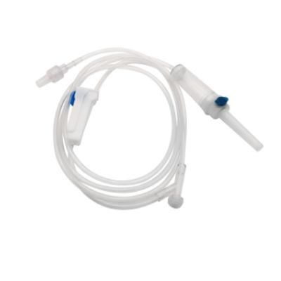 Wego Hot Sale Medical Disposable PVC Tube Luer Lock IV Infusion Set with Needle