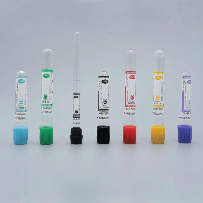 Safe Quality Disposable Blood Vacuum Tube