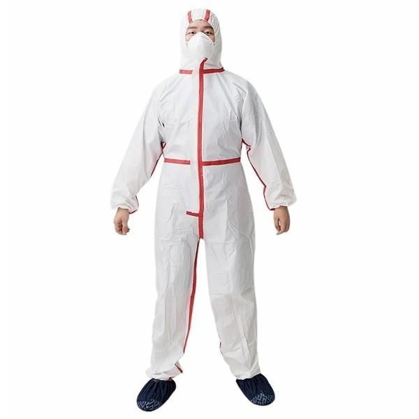 Mono Desechable Con Capucha Disposable Jumpsuit with Hood