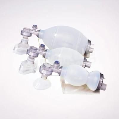 Hospital Adult Child Infant Disposable Medical Silicone Manual Resuscitator