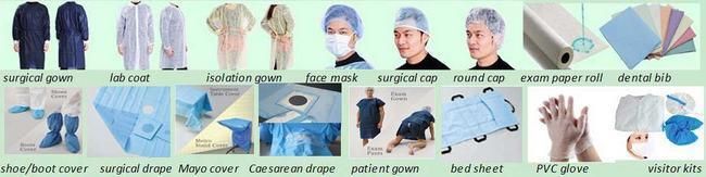 Bed Sheet Roll for Hospital Examination Table/Massage Bed