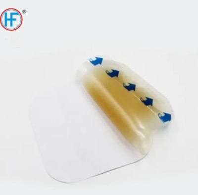 Mdr CE Approved Fire and Burn Skin Recover Gel Hydrocolloid Dressing Semi-Transparent with Radiation Sterilization