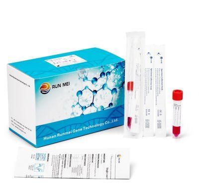 Disposable Medical Viral Vtm Transport Media Tube with Flocked Swab